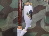 Grouse Hunting Motif Traditional German Pipe
