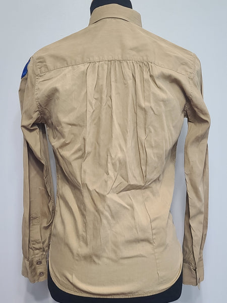 Women's Khaki Blouse Hobbies Made Expressly for Army Nurses <br> (37" Bust)