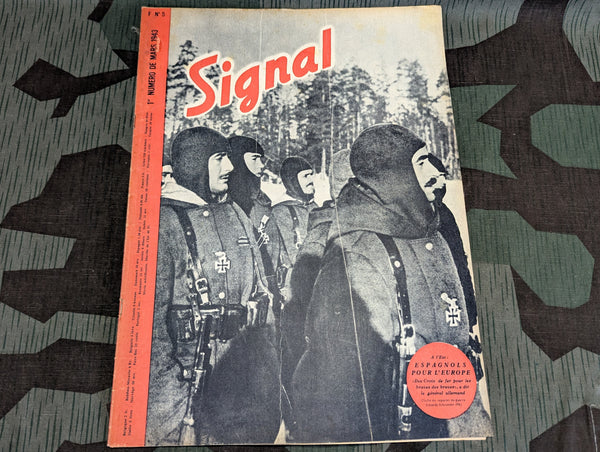 March 1943 Signal Magazine in French No5