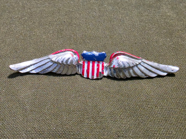 Wing Shield Sweetheart Pin