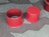 Red Bakelite Collapsible Cup with Container