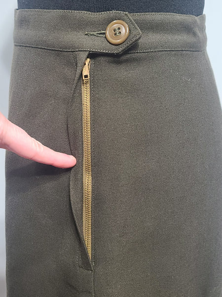 Army Nurse Uniform Set Jacket and Skirt <br> (B-38" W-28" H-36")