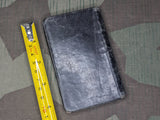 1938 Sonne Coal Briquettes Pocket Calendar Book
