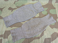 Original German Knee Warmers Gray Knit