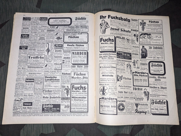 Deutsche Jagd Hunting Magazine December 1939