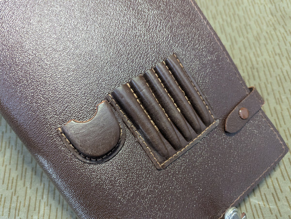 East German Leather Map Case