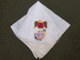U.S.M.C. Sweetheart Hankie