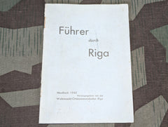 Wehrmacht Riga Tour Guide Book