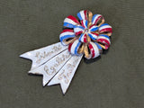French Cockade Silson Fur Clip