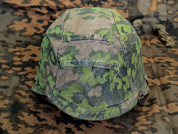 Original SS Oak "A" Helmet Cover 2nd Pattern