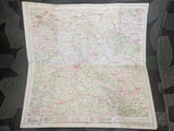 Original Shell Map of Thüringen Mitteldeutschland