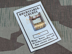 German Buchstaben Letter Lock