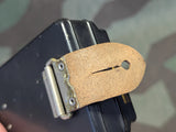 Daimon Wehrmacht Flashlight Damaged Leather Button Loop