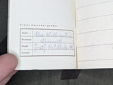 1940 Pocket Calendar Book from a Thief (Interesting Story)