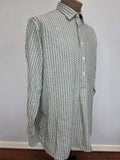 Green Print German Civilian Shirt (48" Chest)