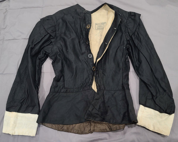 1910s Aristide Boyer Marseille French Black Bodice (Opera Costume)