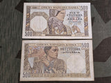 Serbian 500 Dinara Note 1941 (Lot of 2)