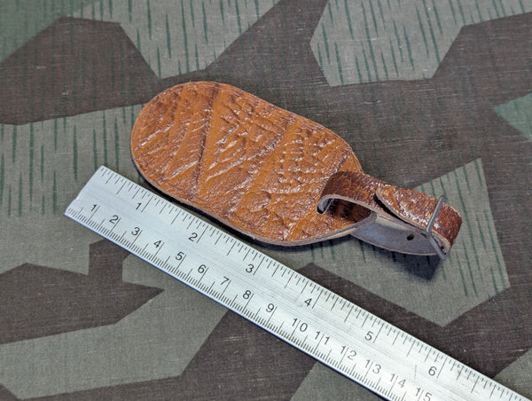 Leather Luggage Tag NOS German