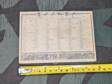 1945 Small Calendar (Postcard Size)