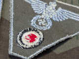 Original Wehrmacht Hat Trapezoid Late War Insignia