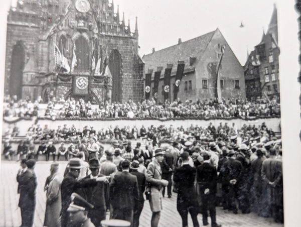 Original Photo Of Nürnberg Hauptmarkt During Rally 1937?