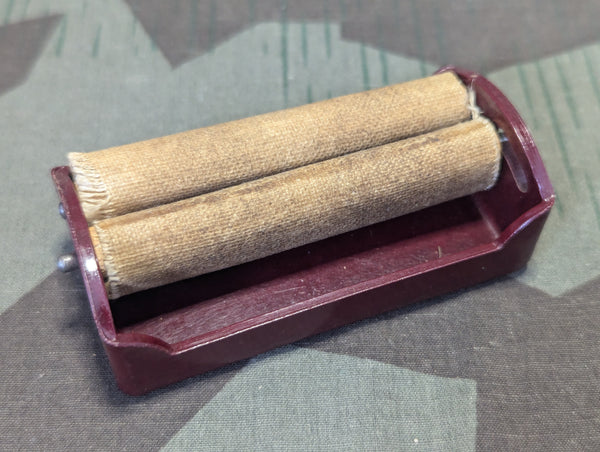 Cigarette Rolling Device Red Bakelite