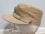 WAAC Khaki Hobby Hat Size 21 with Walking Eagle Emblem