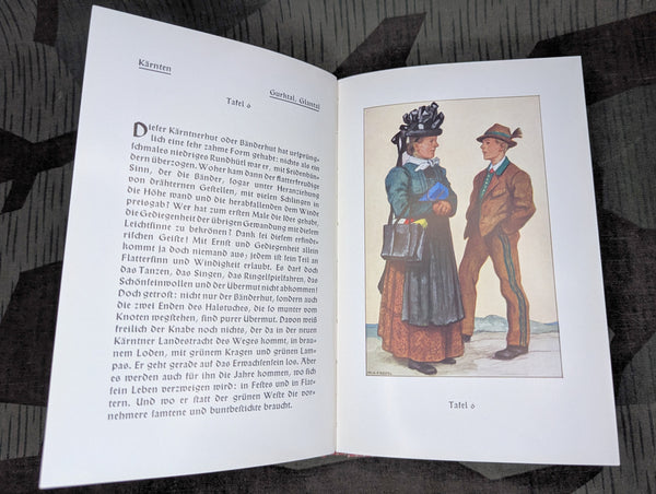Alpentrachten Unserer Zeit Traditional Clothing Book 1937