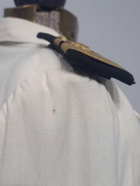 NNC Navy Nurse White Uniform Jacket and Skirt <br> (B-33" W-25" H-33.5")