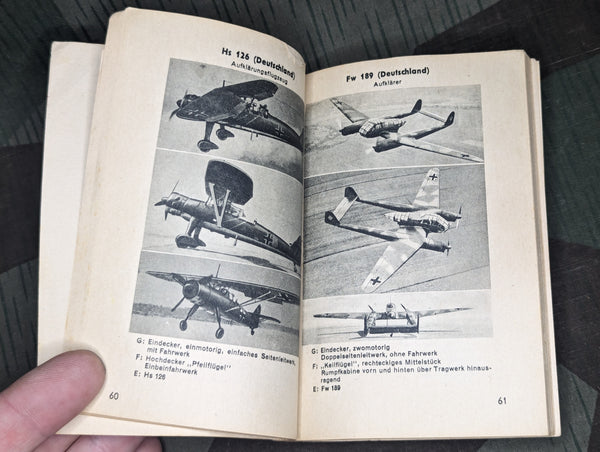 Kriegsflugzeuge Aircraft Identification Book 1943