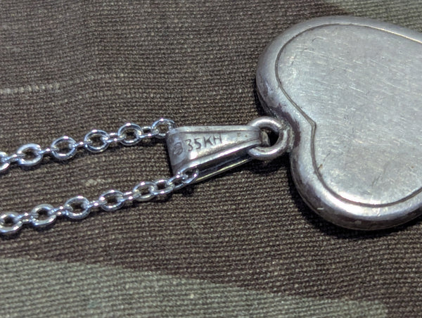 "Ich Hab Dich Lieb" Heart Necklace 835