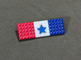 Early Plastic Blue Star Pin