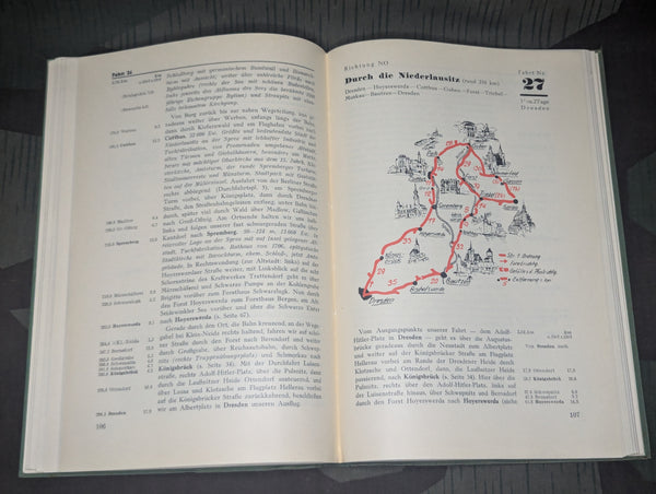 Sonnabend Sonntag in Auto Dresden Touring Book 1935