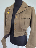 Women's French / British Made Ike Jacket <br> (B-38" W-29")