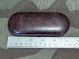 Red / Black Bakelite Glasses Case D.R.P.a.