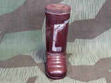 Original Puder Stiefel Bakelite Boot Powder Container AS-IS