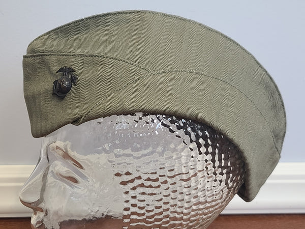 Women's Marine Corps HBT Garrison Cap (Size 22 1/2)