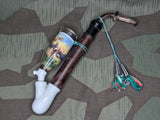 Hand Painted Deer Traditional German Pipe
