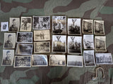 Lot of 24 Photos From a Young Leutnant