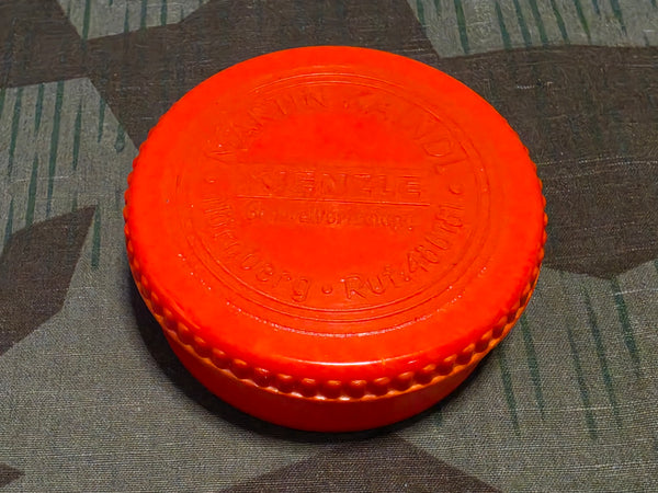 Orange Bakelite Kienzle Container