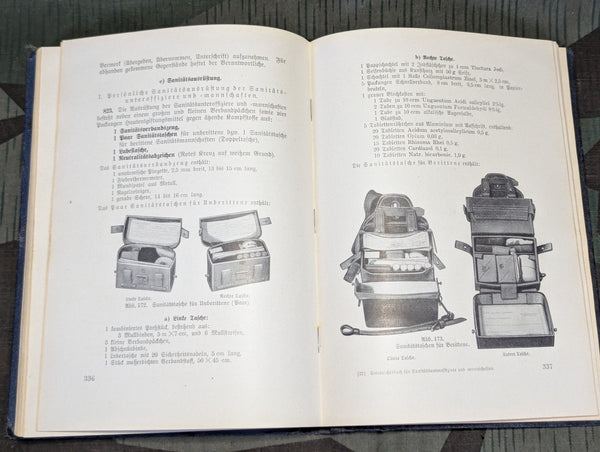 Training Manual for Medics H.Dv.59 1939