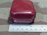 Red Bakelite Soap Dish