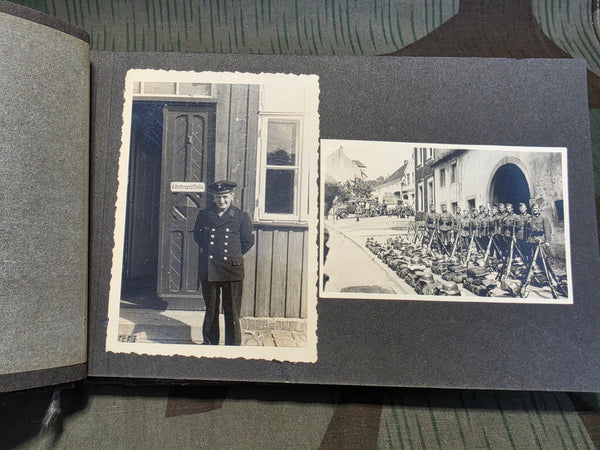 Krakow 1941 Carved Soldier's Photo Album