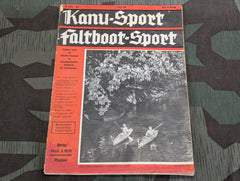 Canoe Sport Magazine 1 April 1939 Heft 7