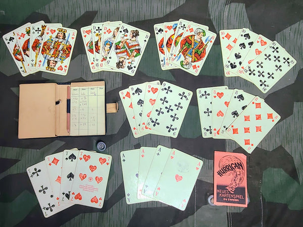 Original Pack of Skat Cards with Scoring Pad Carrier