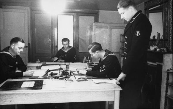 German 6 Stamp Holder