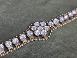 Art Deco Rhinestone Bracelet