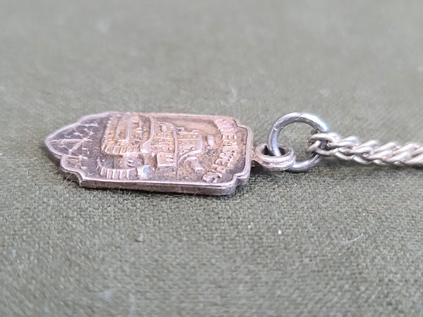 On ne Passe Pas French WWI Sweetheart Tank Necklace