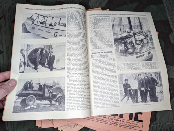 1927 Bilder Woche Magazines (Lot of 3)
