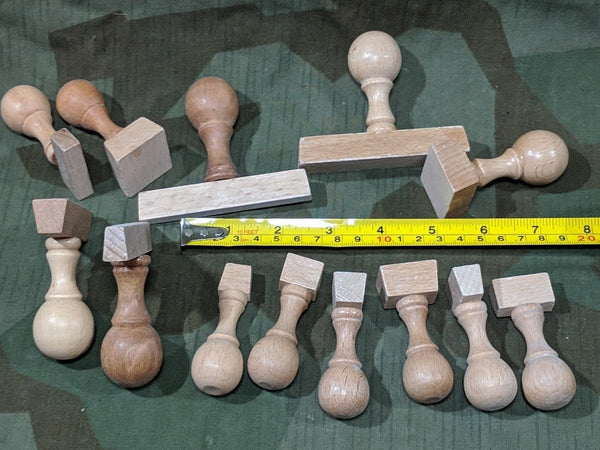 Wood Stamp Handles Random Size Base